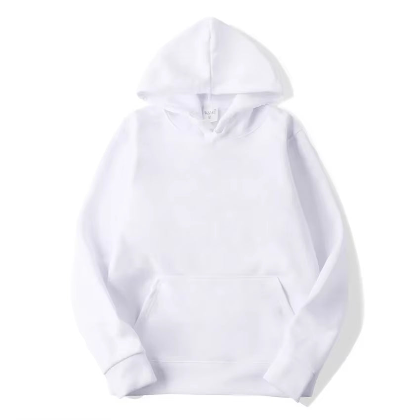 Men's Solid Color Hooded Sweatshirts - Trendy Streetwear for All Seasons